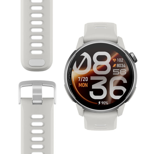 COROS PACE 4 PRO GPS SPORT WATCH SILICONE - WHITE