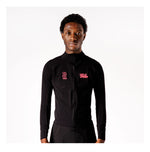 VELODROM RaceDay Light Jacket 3.0 - Black/Fade Pink