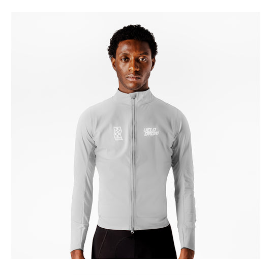 VELODROM RaceDay Light Jas 3.0 - Fade Grey
