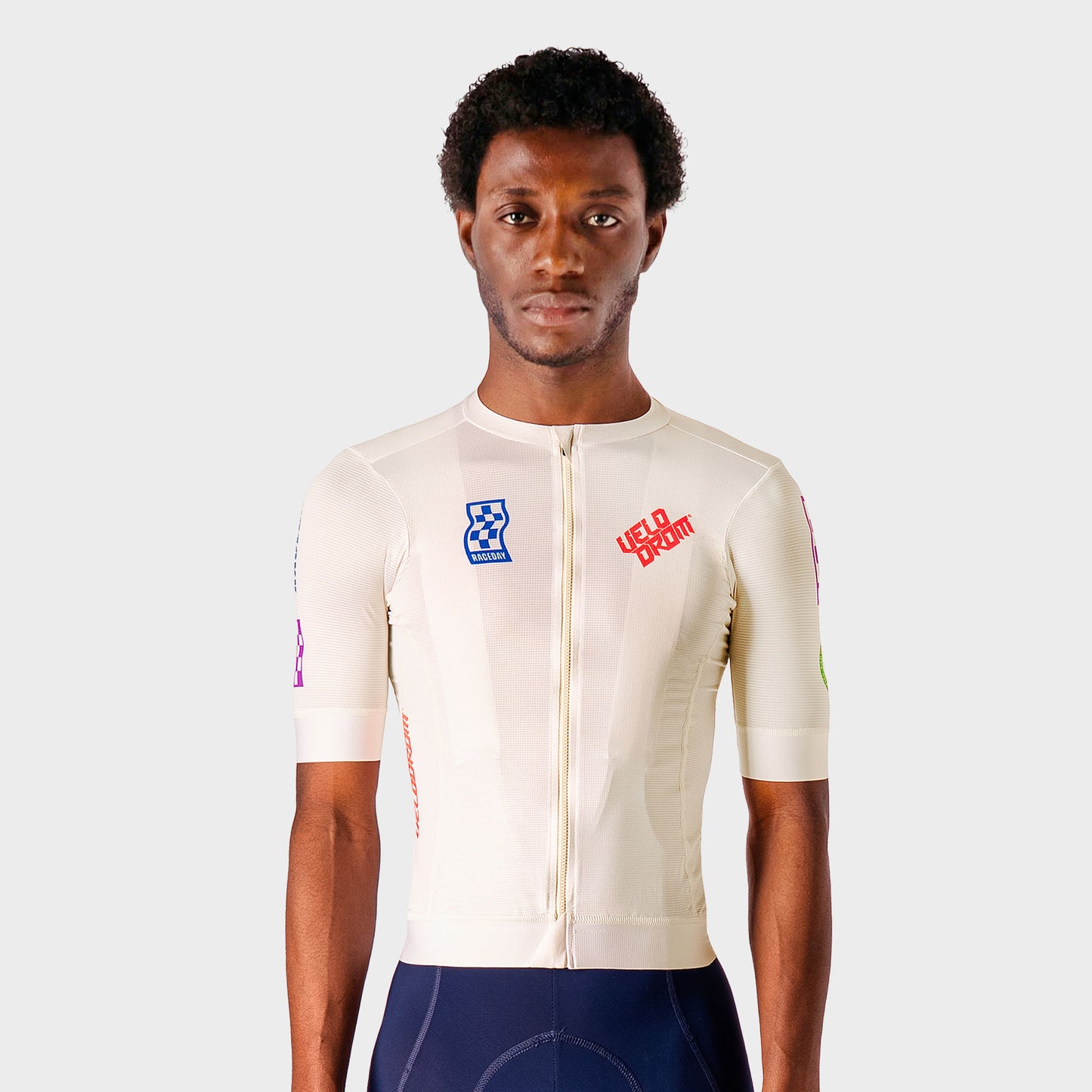 VELODROM Raceday 3.0 Maillot - Off Blanc Late Drop