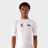 VELODROM Raceday 3.0 Cycling Jersey  - White/Black