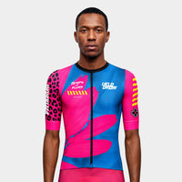 VELODROM Raceday 4.0 Temps De Flors 2026 Limited Edition Jersey - Pink/Blue/Print