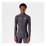 VELODROM RaceDay 3.0 Thermal Txtr Maillot manches longues - Grey/Stone Graphic