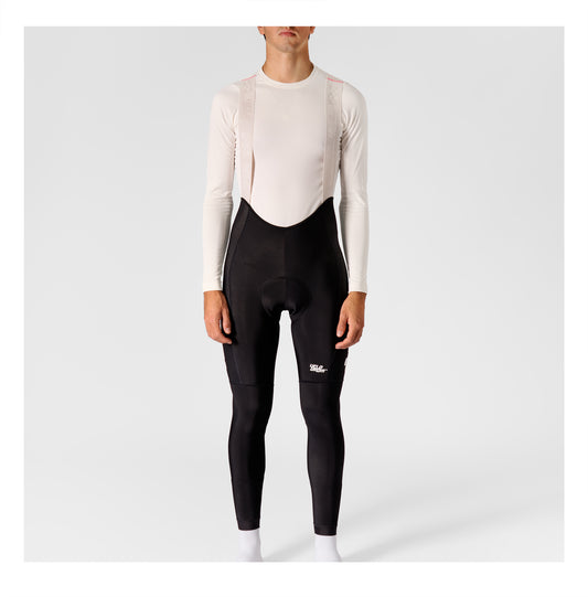 VELODROM RaceDay 3.0 Thermal Cargo Bib Tights - Black/White