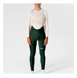 VELODROM RaceDay 3.0 Thermal Cargo Bib Tights  - Pine Groove/White