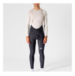VELODROM RaceDay 3.0 Culotte llarg d’hivern amb tirants - Grey/White