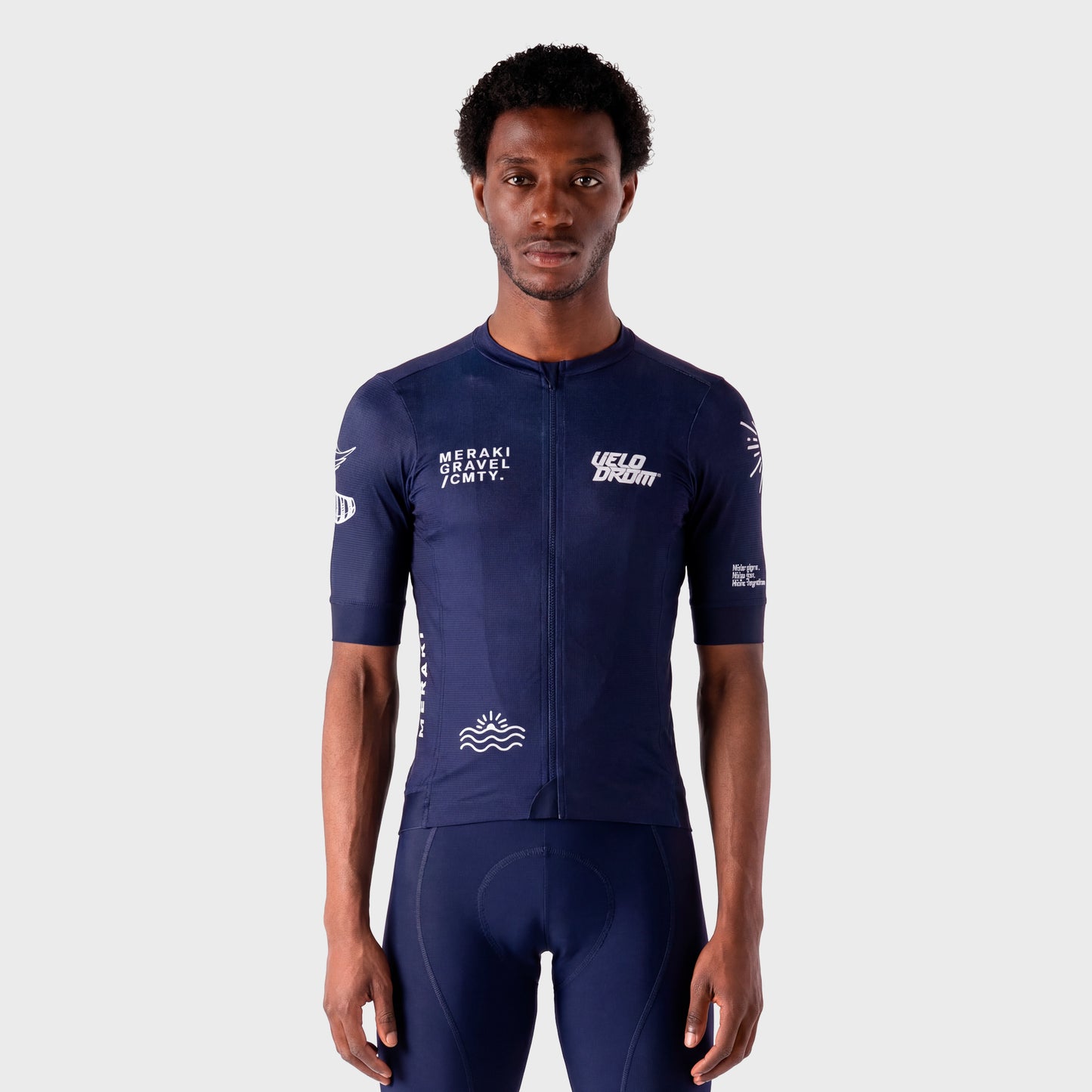VELODROM RaceDay x Meraki Colab Cycling Jersey - Navy