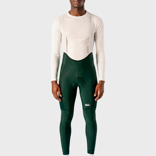 VELODROM RaceDay 3.0 Culotte Largo Invierno Cargo - Pine Groove/White