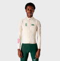 VELODROM RaceDay 3.0 Thermal Fietsshirt lange mouwen - Off Wit/Teal