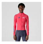 VELODROM RaceDay 3.0 Thermal Xperiment Maglia da ciclismo a manica lunga - Fluor Pink