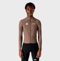 VELODROM RaceDay 3.0 Thermal Subtle Langarmtrikot - Brown
