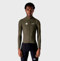 VELODROM RaceDay 3.0 Thermal Subtle Long Sleeve Jersey - Khaki