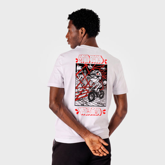 VELODROM OPEN CYCLE GIRONA Tshirt - White
