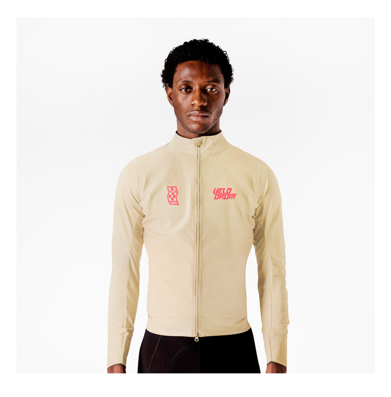VELODROM RaceDay Light Giacca 3.0  - Beige/Fade Pink