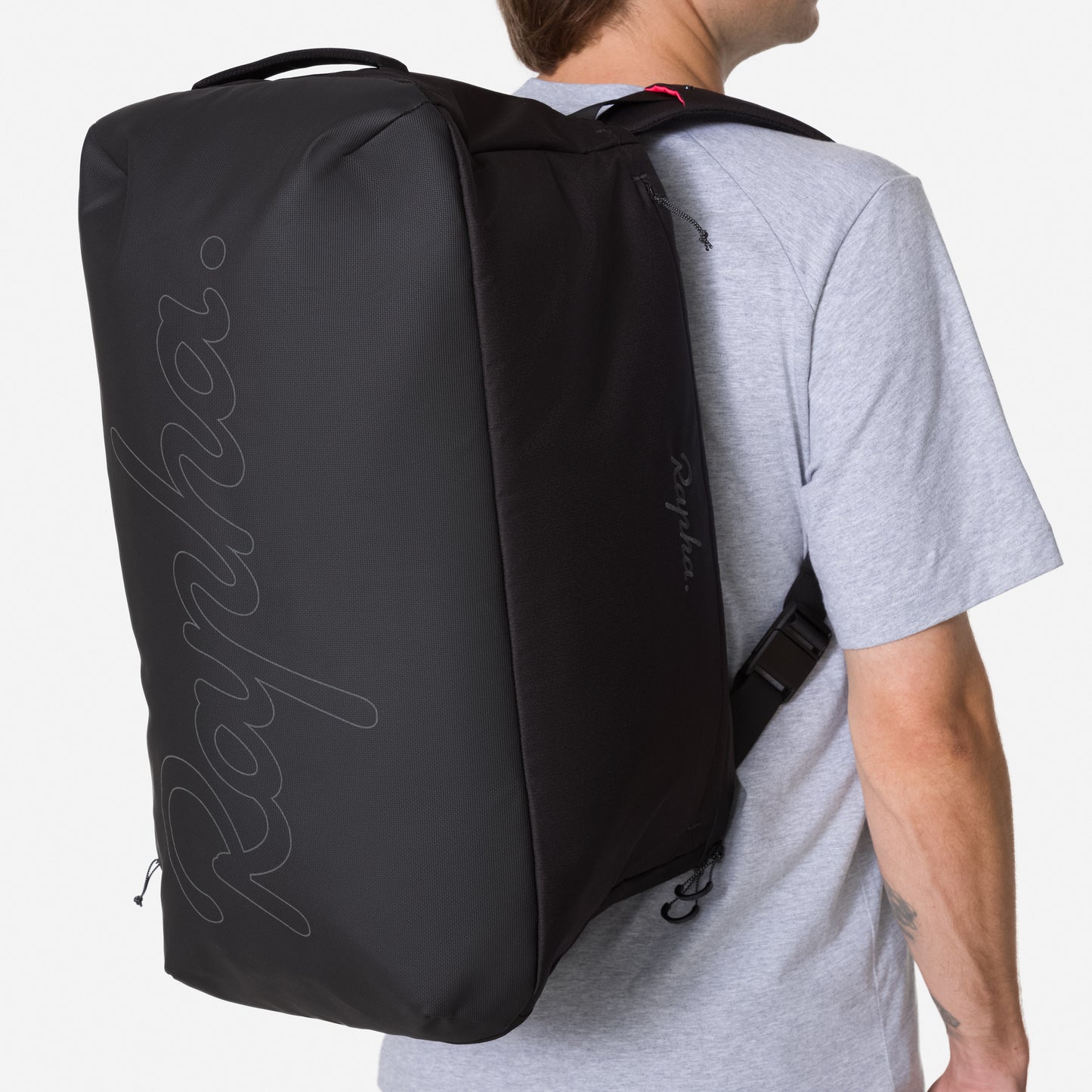 RAPHA GRAND TOUR BAG - Negre/CARBON GREY