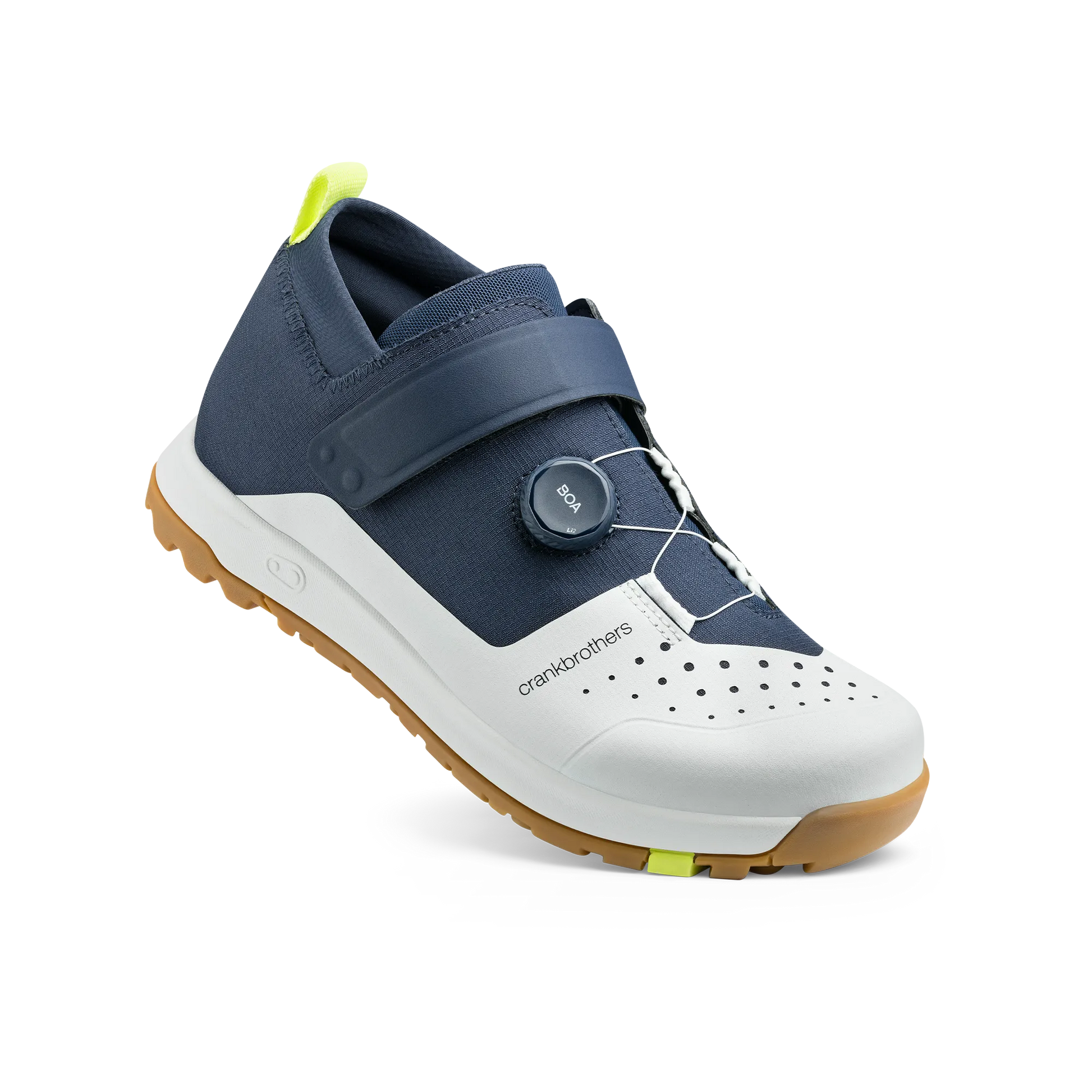 CRANK BROTHERS MALLET TRAIL BOA Mountain Cycling Shoes - NAVY/GREY