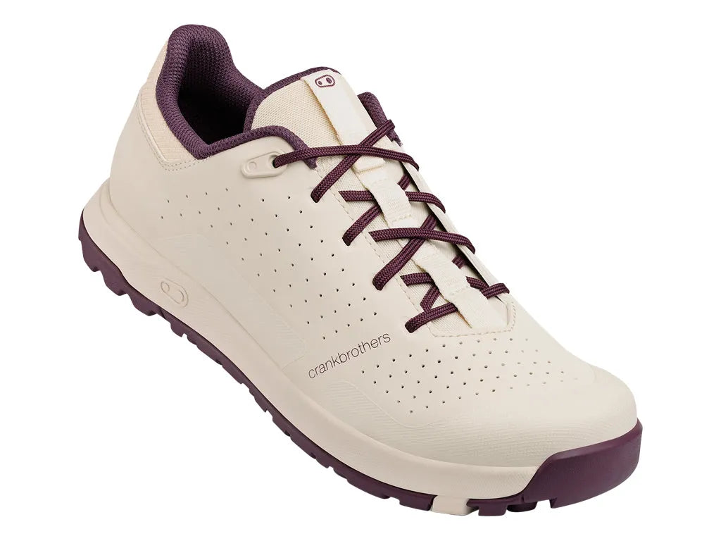 CRANK BROTHERS MALLET TRAIL LACE Mountain Cycling Shoes - WHITE