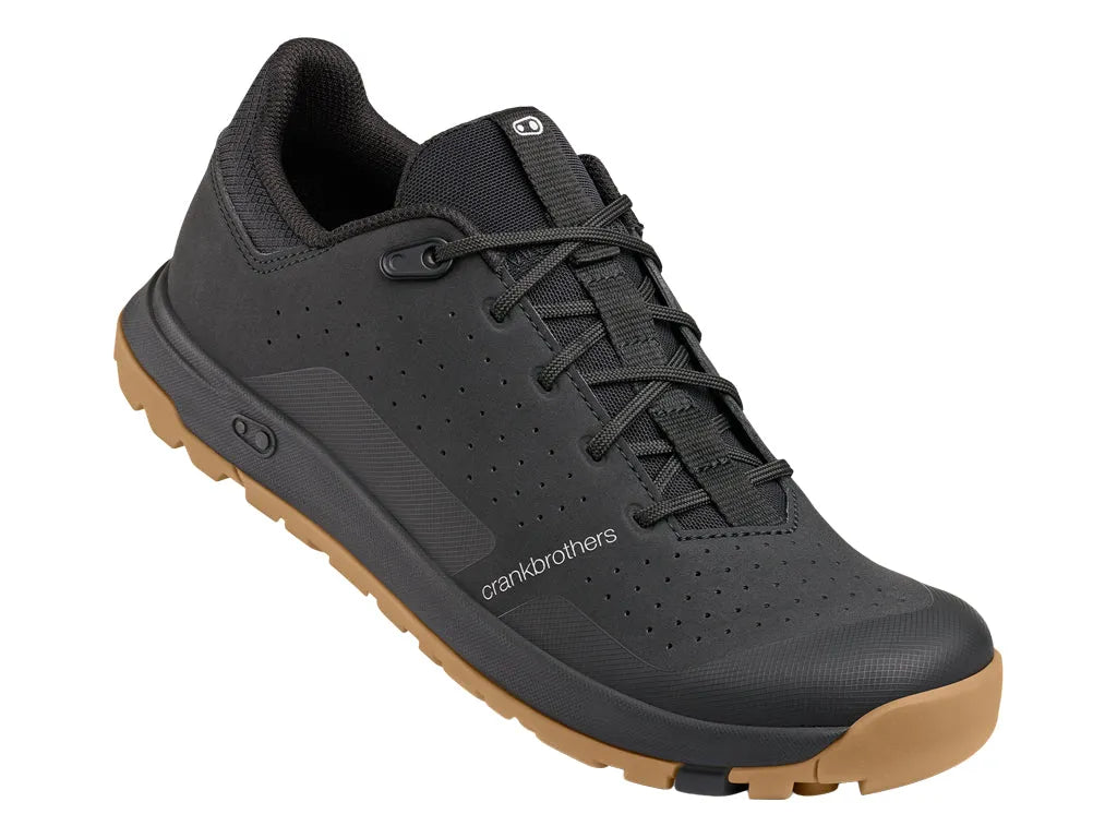 CRANK BROTHERS STAMP TRAIL LACE Mountain Cycling Shoes - BLACK