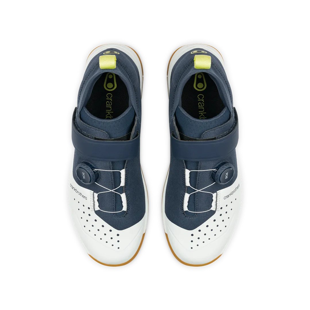 CRANK BROTHERS STAMP TRAIL MTB/Gravel Cycling SHOES BOA- NAVY / GREY GUM OUTSOLE