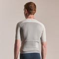 RAPHA PRO TEAM AERO Fietsshirt IV - SMOKY SILVER/Wit