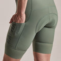 RAPHA Kvinder Pro Team Cargo Cykelbukser med seler - Regular - Laurel/Hvid