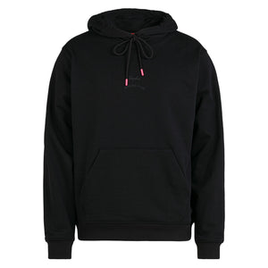RAPHA RCC Cotton Hoodie - FGR Schwarz/Hig Vis Pink