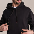 RAPHA RCC Cotton Hoodie - FGR Black/Hig Vis Pink