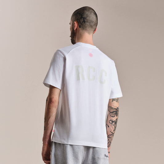 RAPHA RCC Cotton T-Shirt - FOG White/Fog