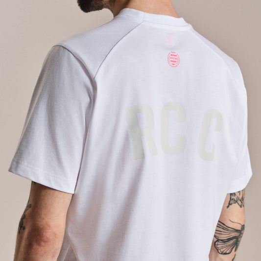 RAPHA RCC Cotton T-Shirt - FOG White/Fog