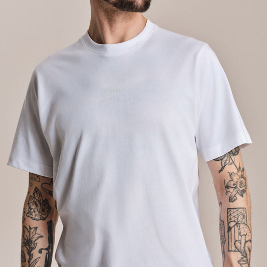 RAPHA RCC Cotton T-Shirt - FOG White/Fog