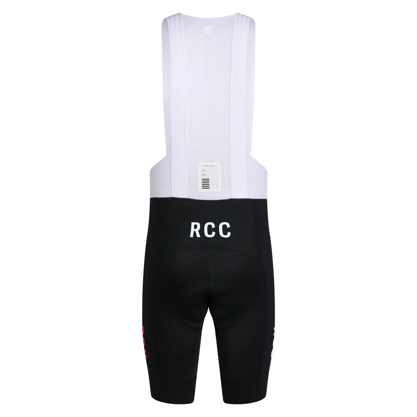 RAPHA Mænd's RCC Pro Team Cykelbukser med seler III - Sort/High-Vis Pink