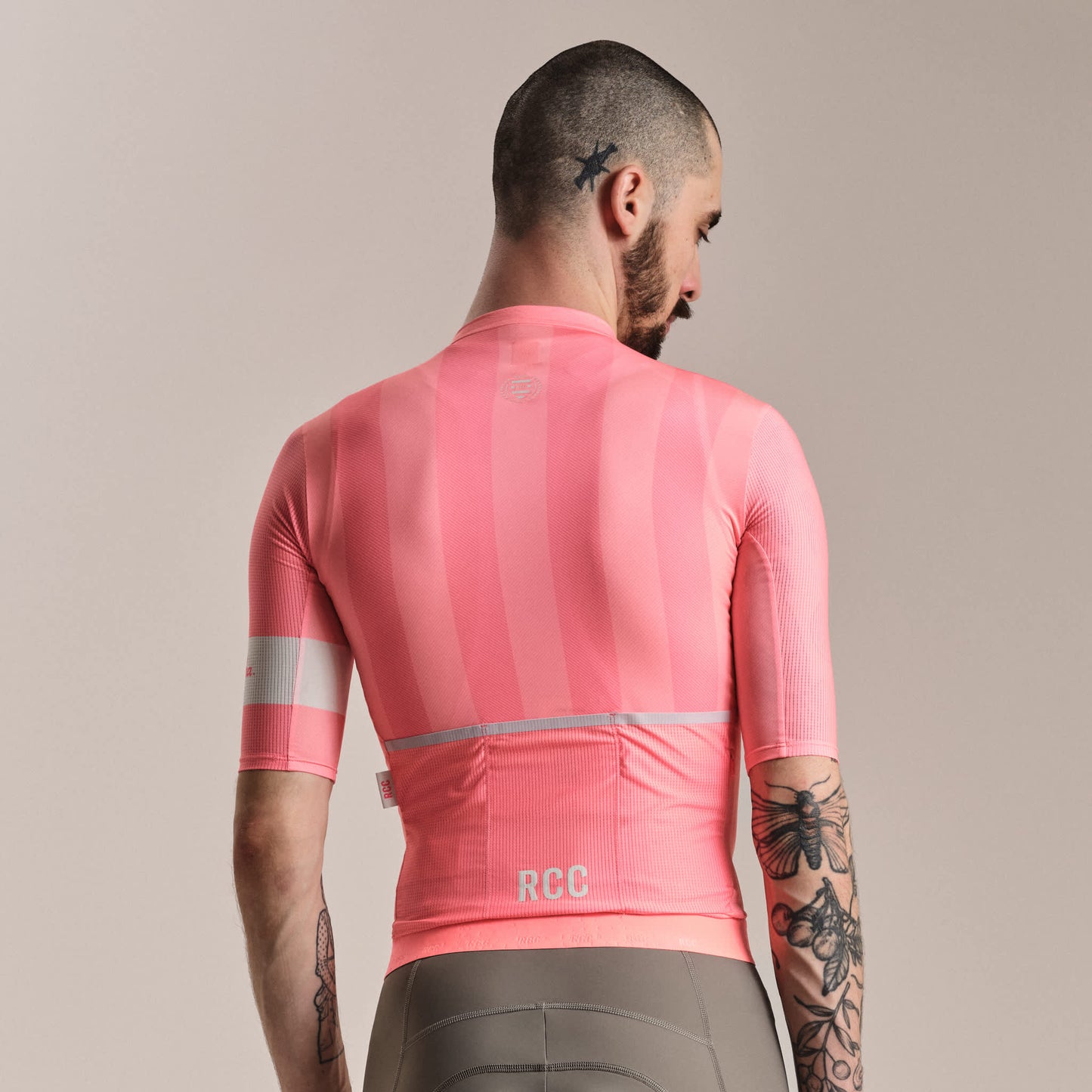 RAPHA RCC Pro Team Maillot - PIK Light Pink/High-Vis Pink