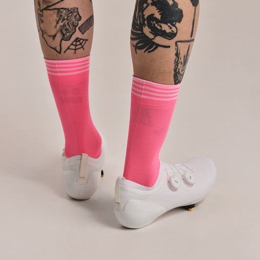 RAPHA RCC Pro Team Socks - PIF High-Vis Pink/Fog
