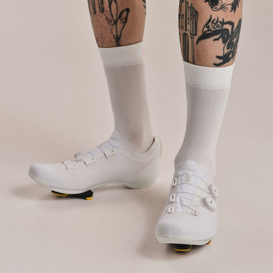 RAPHA RCC Pro Team Socks - WPK White/High-Vis Pink