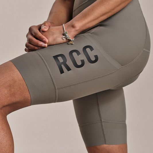 RAPHA RCC Pro Team Women Cargo Bib Shorts - GPN Smoke/High Vis Pink