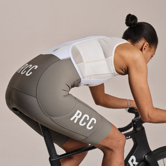 RAPHA RCC Pro Team Women Cargo Bib Shorts - GPN Smoke/High Vis Pink