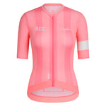 rapha rennrad trikot damen RAPHA RCC Pro Team Damen Trikot - PIK Pink/High Vis Pink