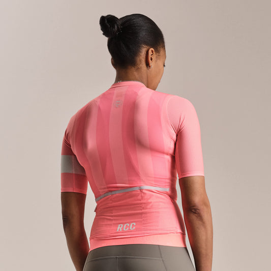 RAPHA RCC Pro Team Women Jersey - PIK Pink/High Vis Pink