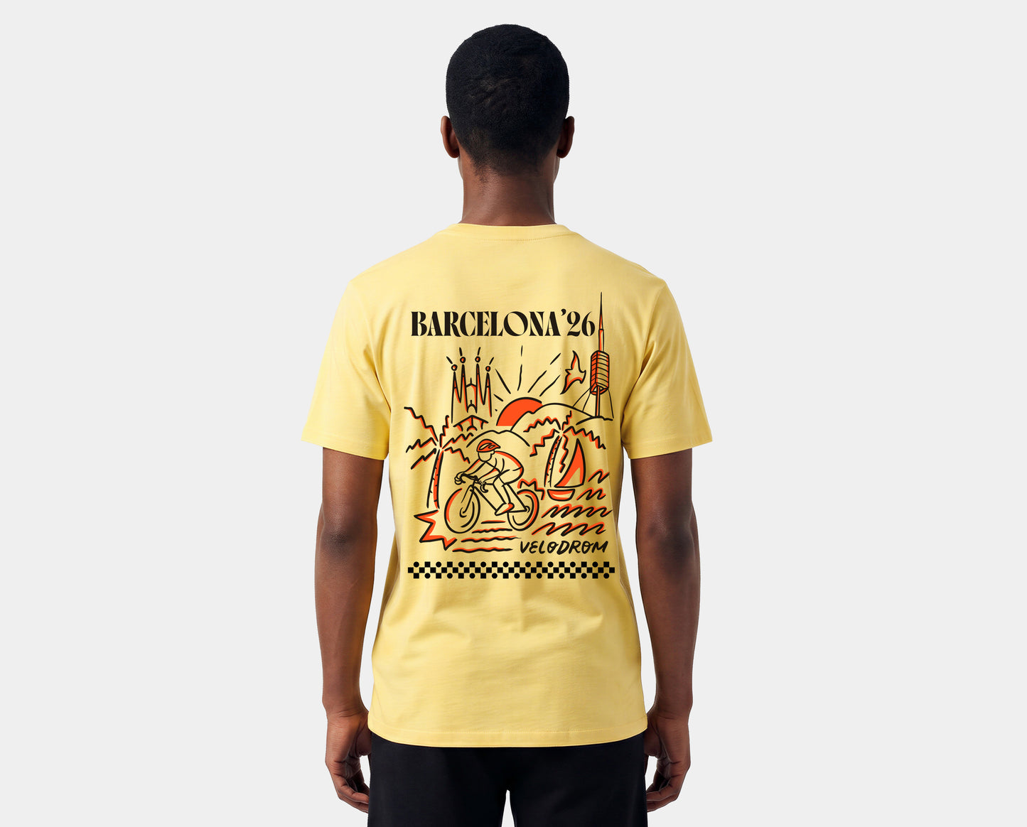 VELODROM Grand Depart 2026 Tshirt - Yellow