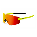 KOO SUPERNOVA Sonnenbrille - YELLOW FLUO/RED
