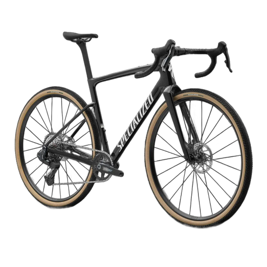 Crux 5 Comp - SRAM Rival XPLR - Metallic Obsidian/Dune White