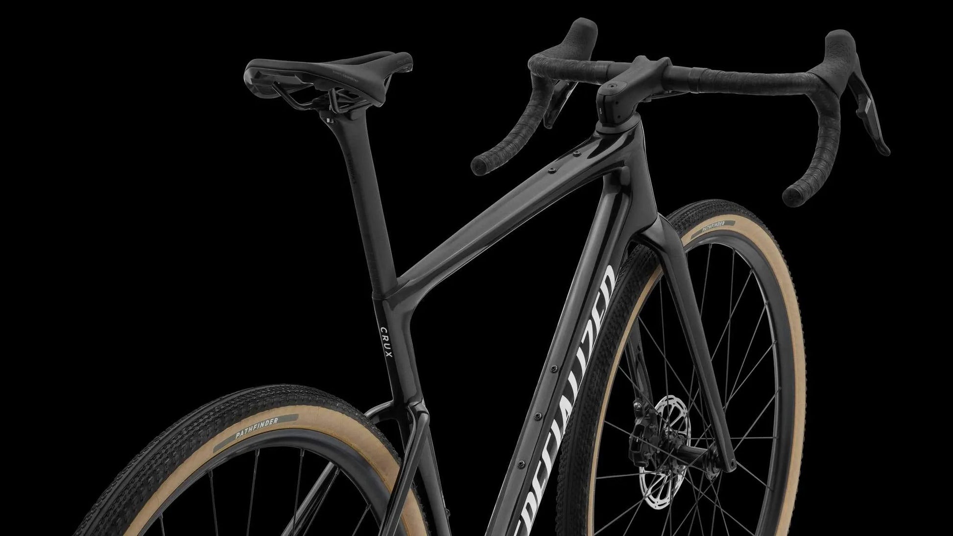 Crux 5 Comp - SRAM Rival XPLR - Metallic Obsidian/Dune White