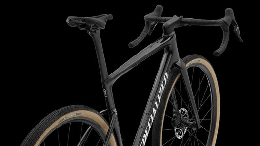Crux 5 Comp - SRAM Rival XPLR - Metallic Obsidian/Dune White