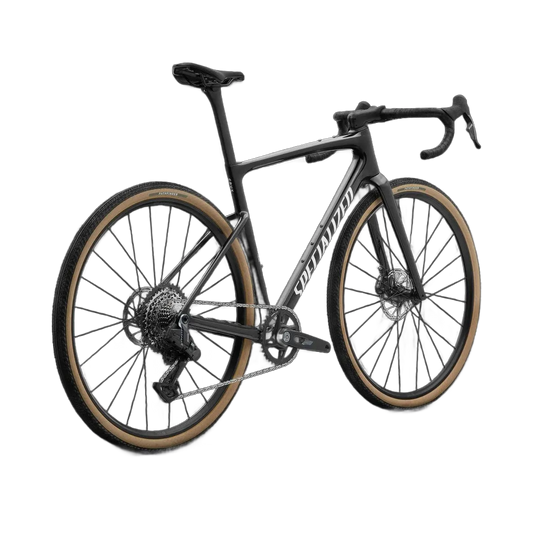 Crux 5 Comp - SRAM Rival XPLR - Metallic Obsidian/Dune White