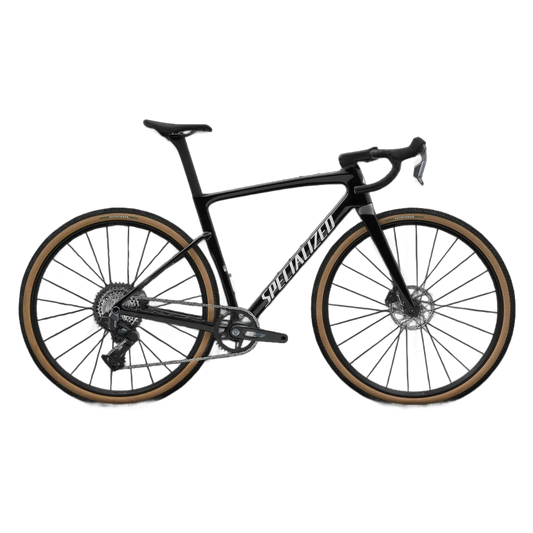 Crux 5 Comp - SRAM Rival XPLR - Metallic Obsidian/Dune White