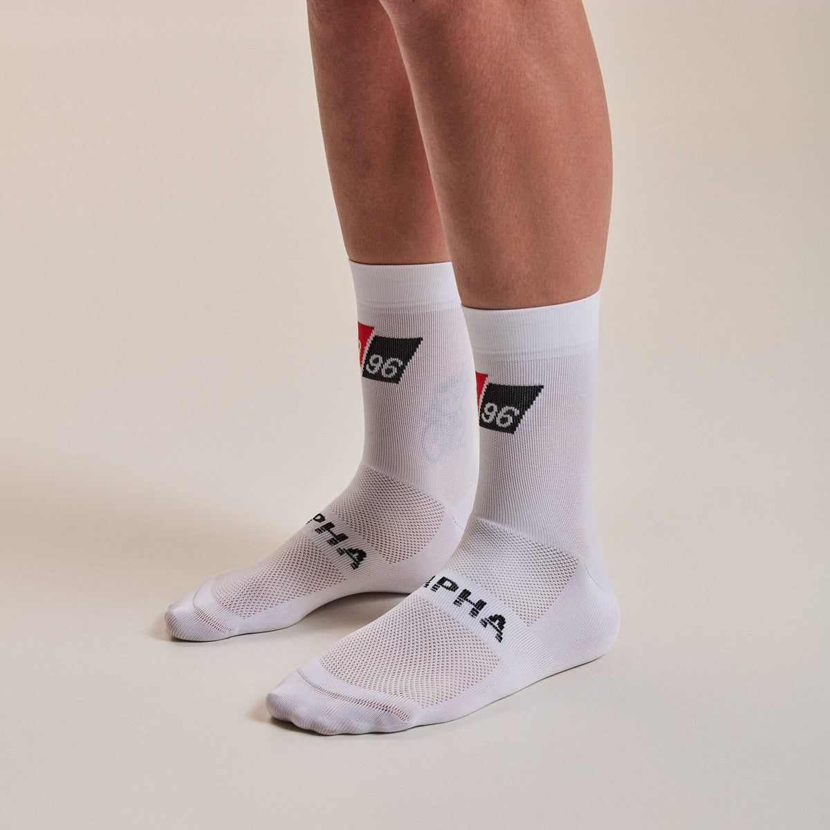 RAPHA Pro Team Sokker Regular Novantasei - WHB Hvid/Sort