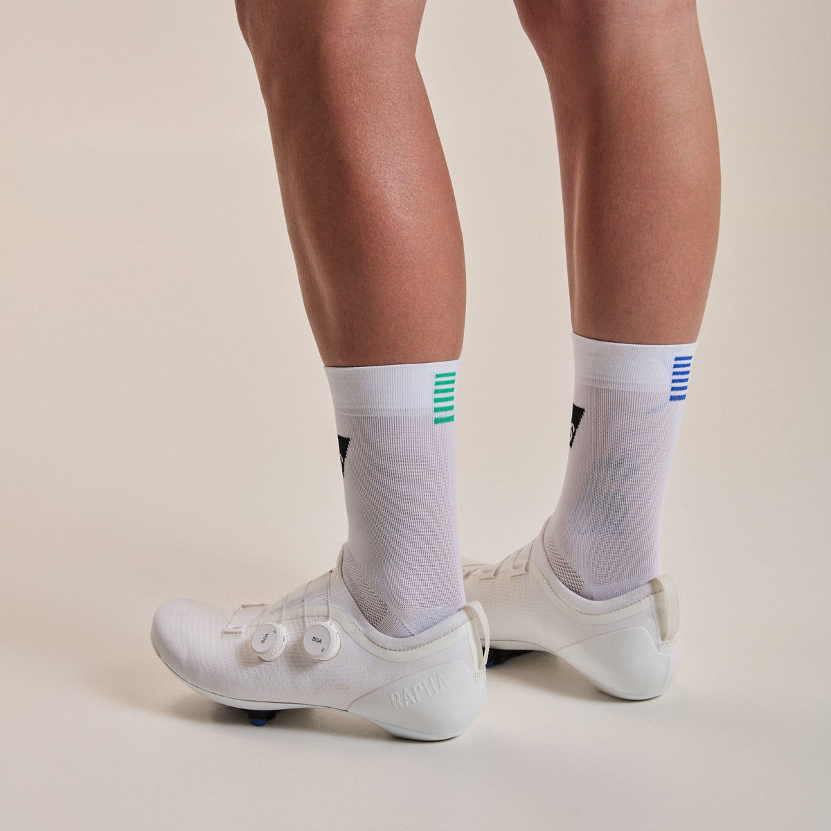 RAPHA Pro Team Sokker Regular Novantasei - WHB Hvid/Sort