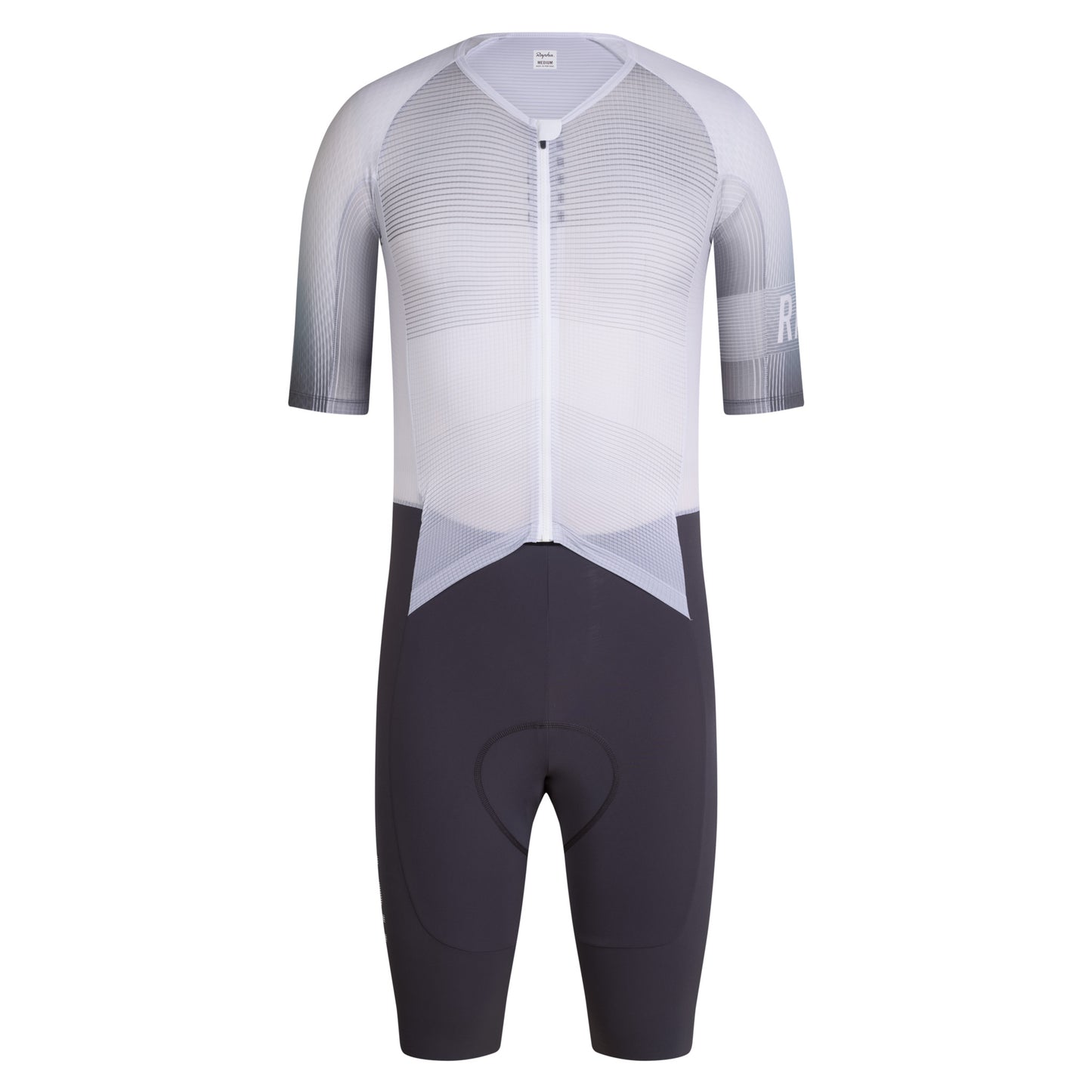 RAPHA PRO TEAM SUMMER ROADSUIT - Hvid/IRON GREY