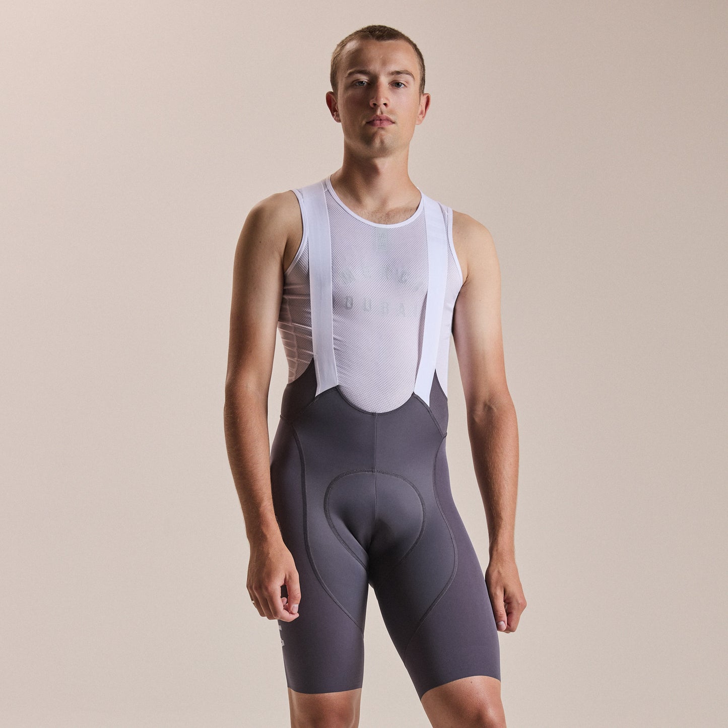 RAPHA PRO TEAM Fietsbroek III - IRON GREY/Wit
