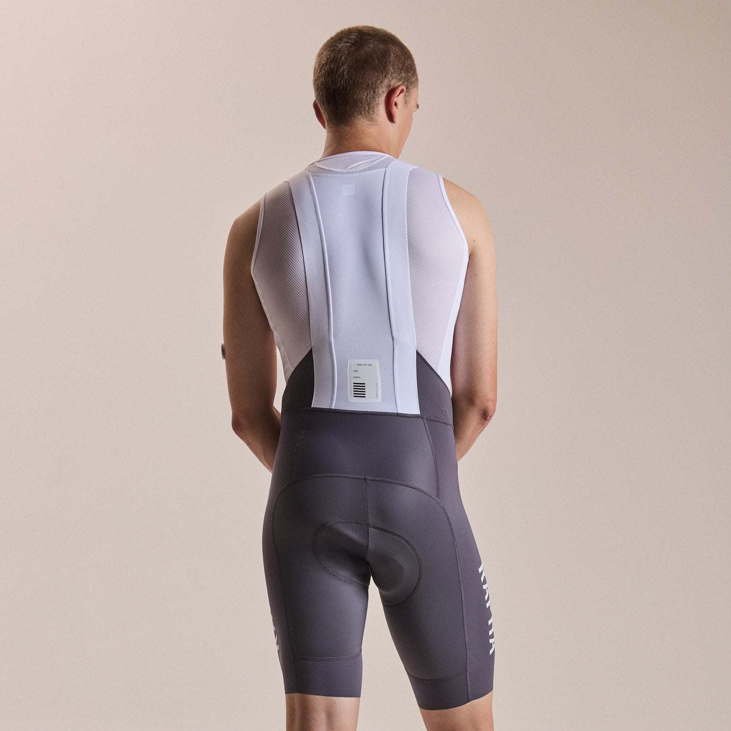 RAPHA PRO TEAM Fietsbroek III - IRON GREY/Wit